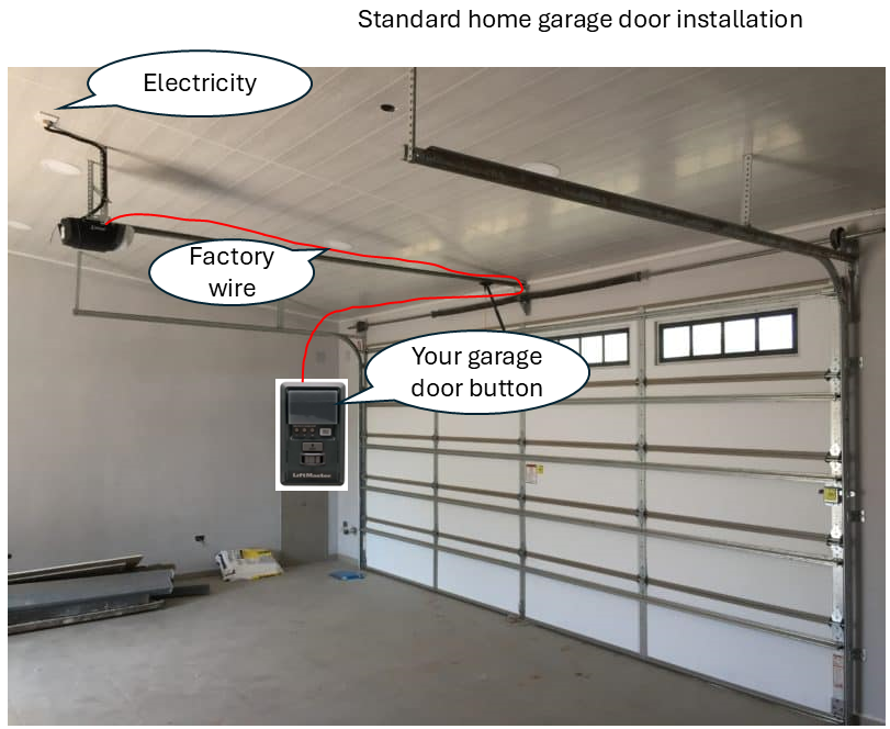 LiftMaster 882LMW Modified for Dry Contact