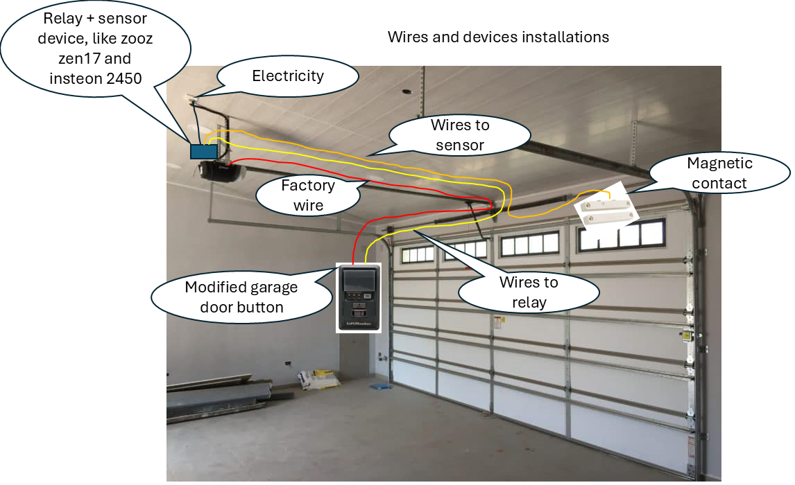 LiftMaster 889LMW Modified for Dry Contact