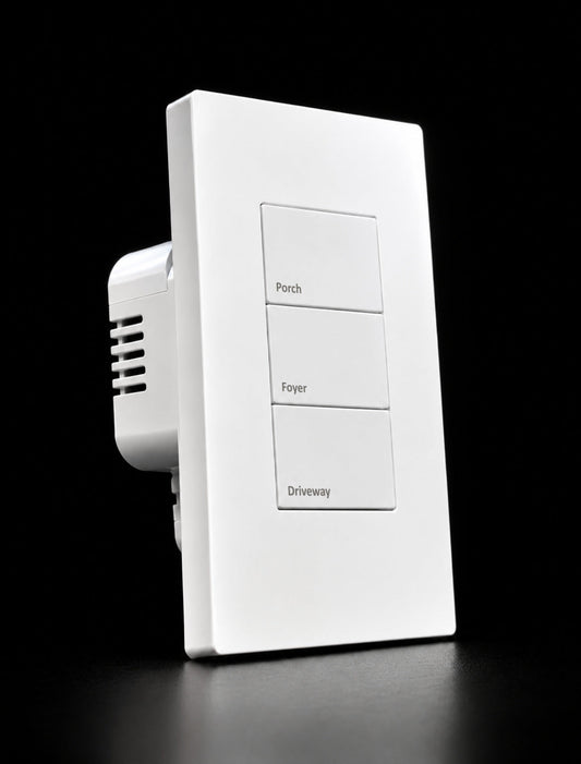 SONOFF SwitchMan Zigbee Smart Wall Switch-ZBM5, Type 120, White - 3 Gang