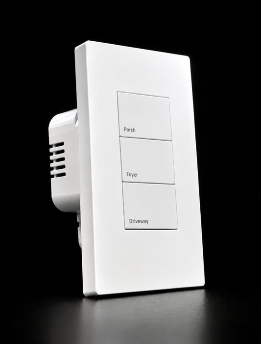 SONOFF SwitchMan Smart Wall Switch-M5 Matter, Type 120, White - 3 Gang